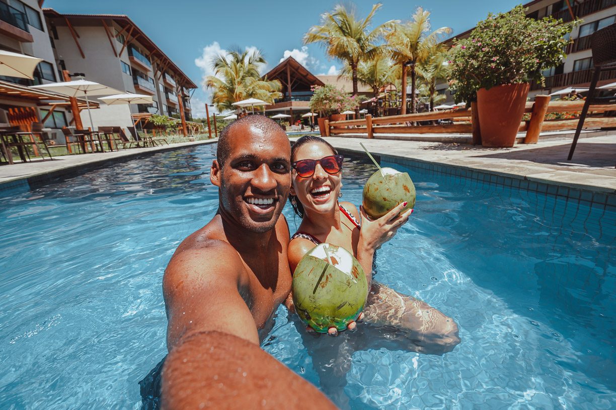 Compartilhando experiências no Samoa: Amanda e Rodrigo do Viajar é um Prazer