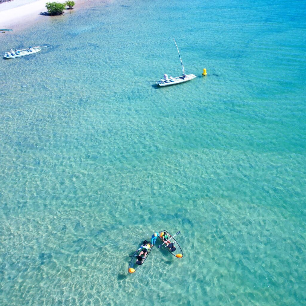caiaque jangada piscinas naturais muro alto porto de galinhas