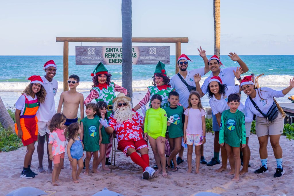 Um Natal tropical com muita magia e sofisticação.