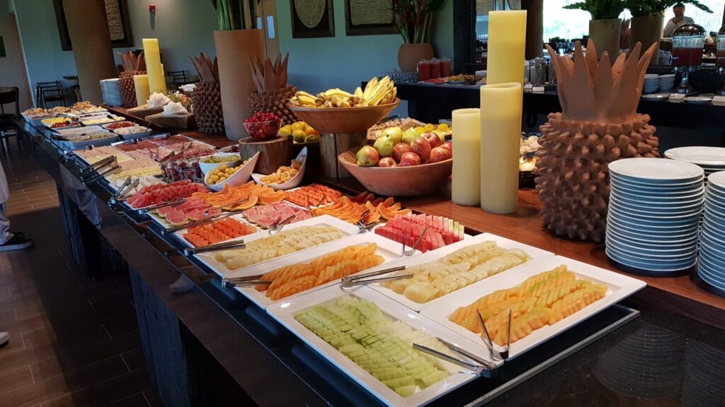 Café da Manhã tipicamente nordestino nos Resorts Samoa.