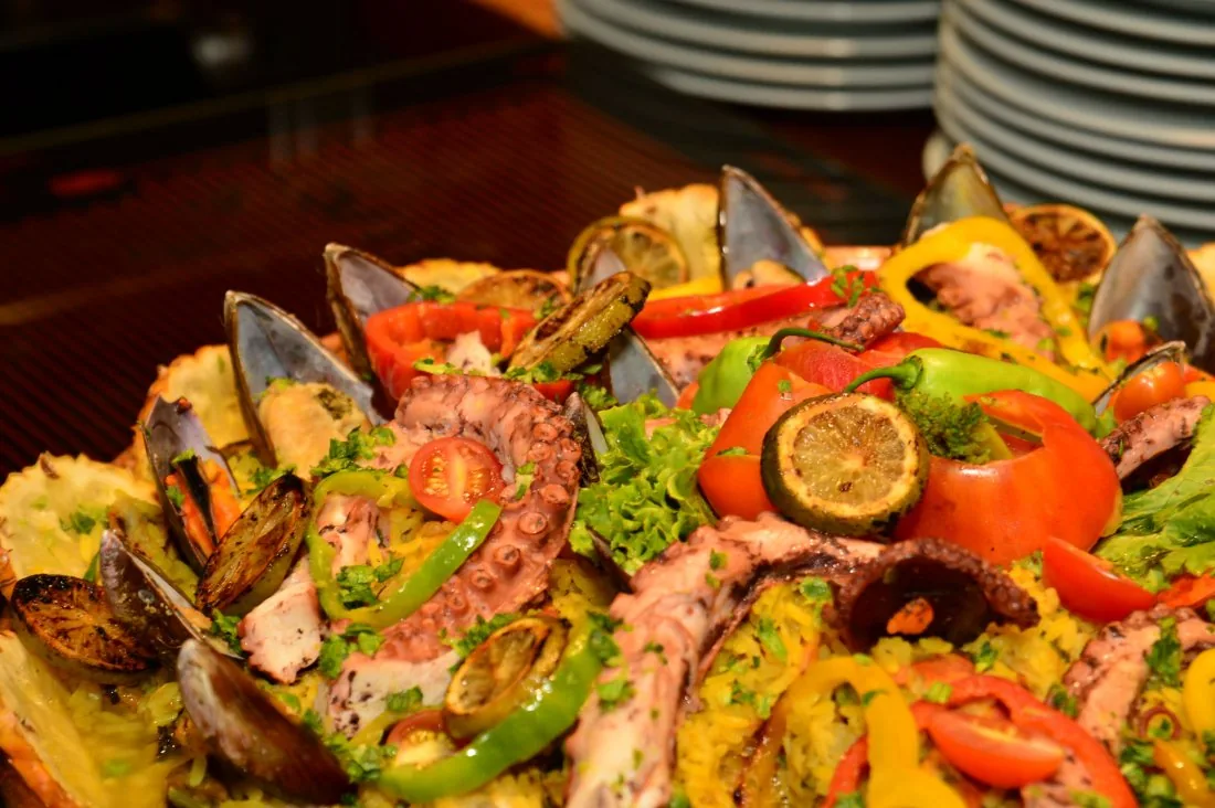 Peixes e frutos do mar