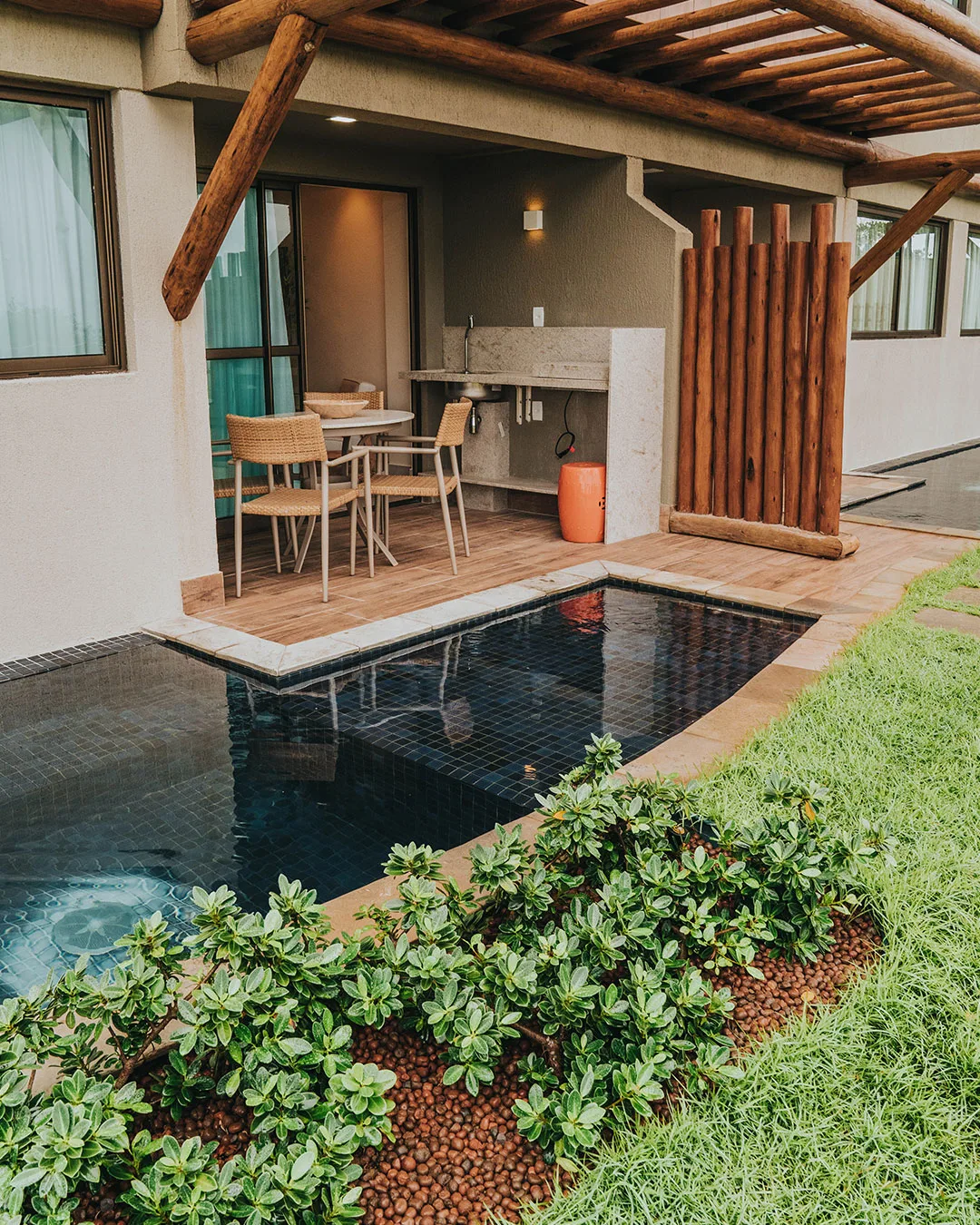 Apartamento de 3 quartos com piscina privativa do Samoa Beach Resort